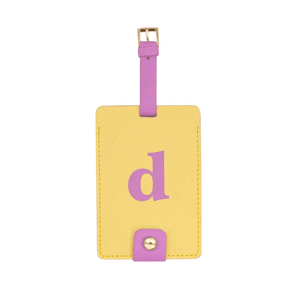 Kate Spade Just Mine Initial Collection Luggage Tags